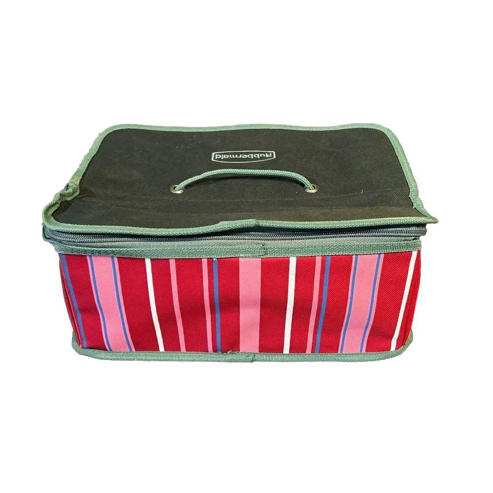 Rubbermaid Ribbon Organizer Holds 5 Rolls Carrying Tote Gift Storage Holiday‎